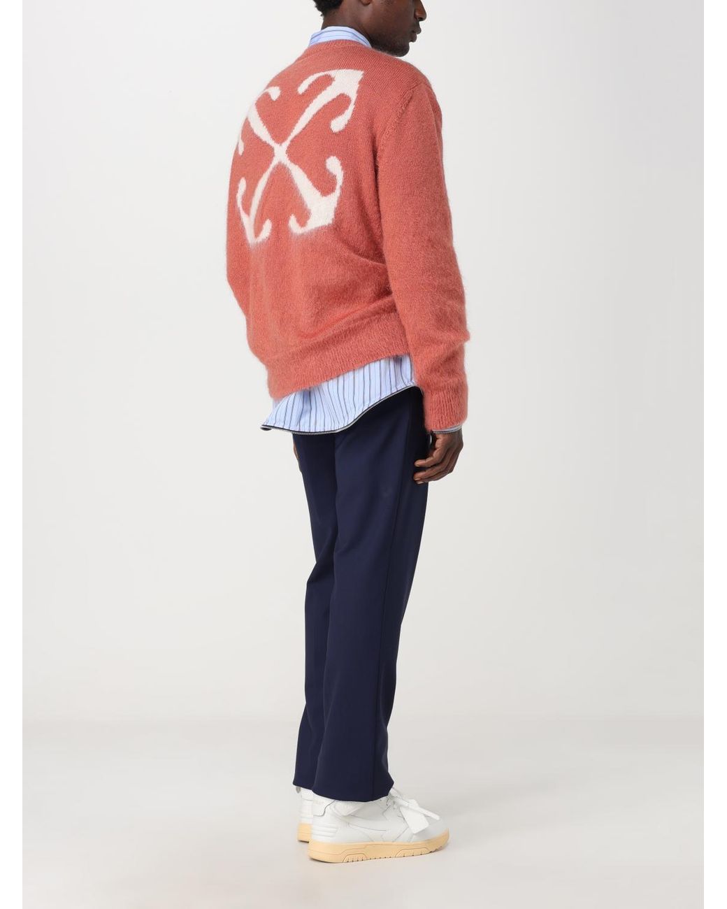 Off-White c/o Virgil Abloh Blue Trousers for men