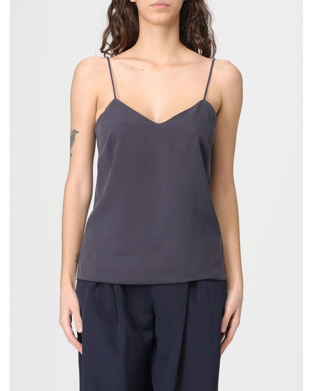 Top Basic di Max Mara in Blue