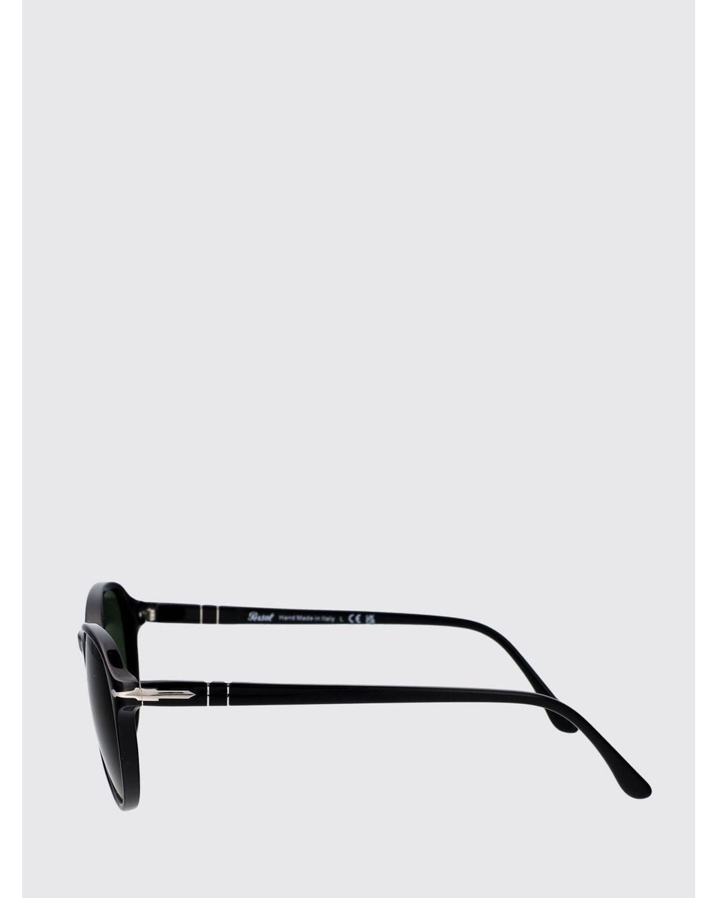 Occhiali Da Sole di Persol in Black da Uomo