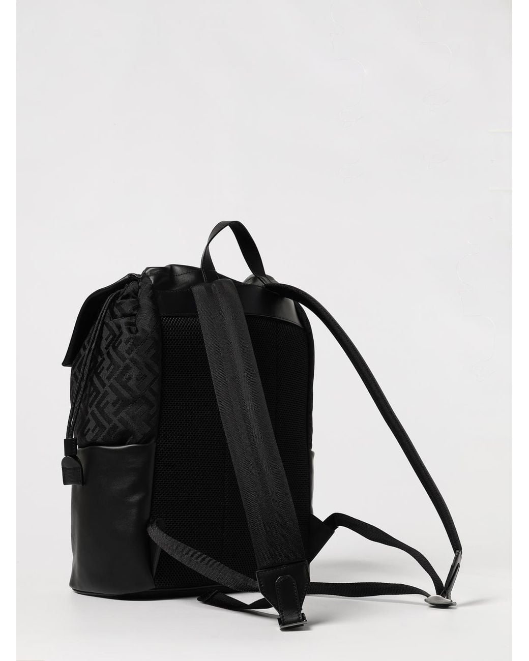 Fendi Black Flux Backpack for men
