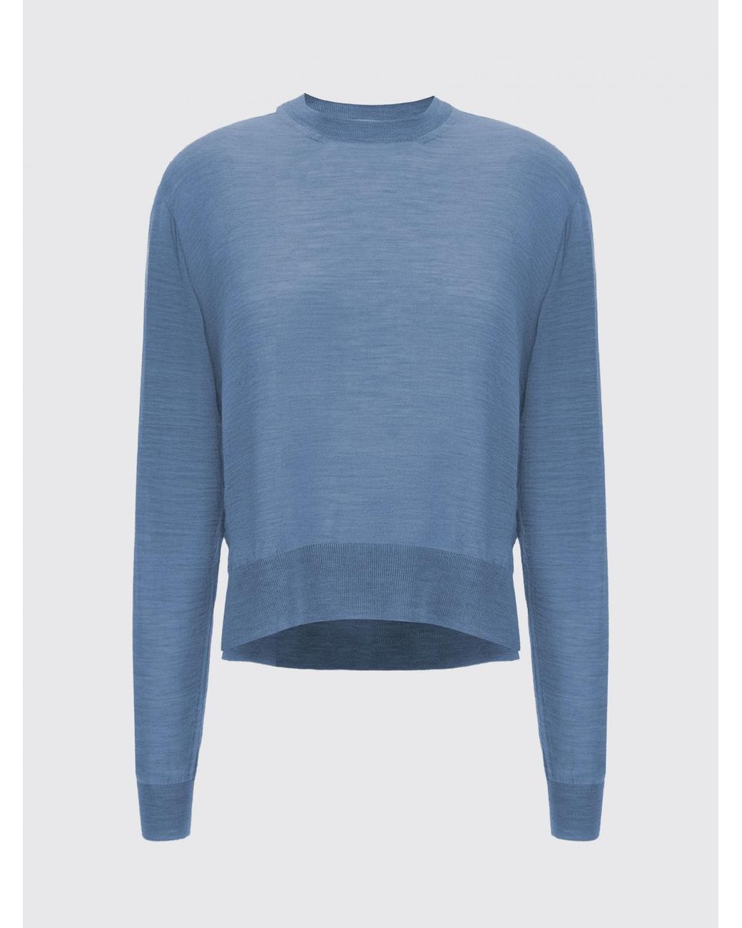 Jersey De Lana Virgen Y Cachemira Jil Sander de color Blue