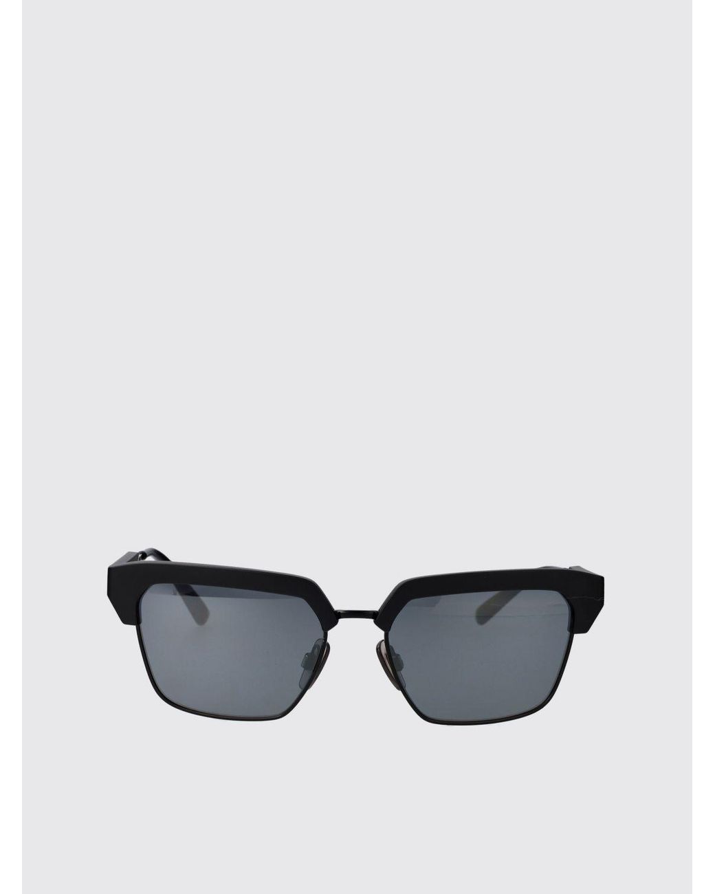 Dolce & Gabbana White Dolce &Amp Gabbana Metal Sunglasses for men