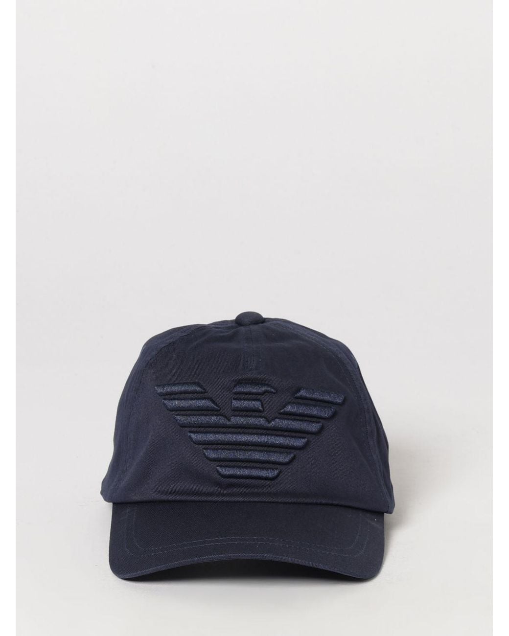 Emporio Armani Blue Hat for men