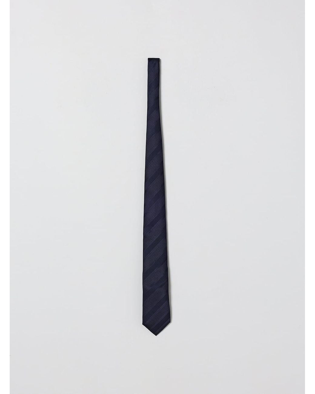 Brunello Cucinelli White Silk Tie 7.5 for men