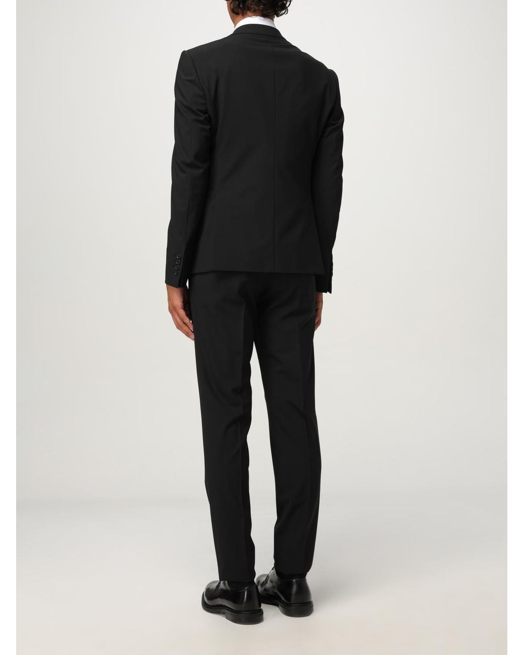 Emporio Armani Black Slim Fit Suit for men