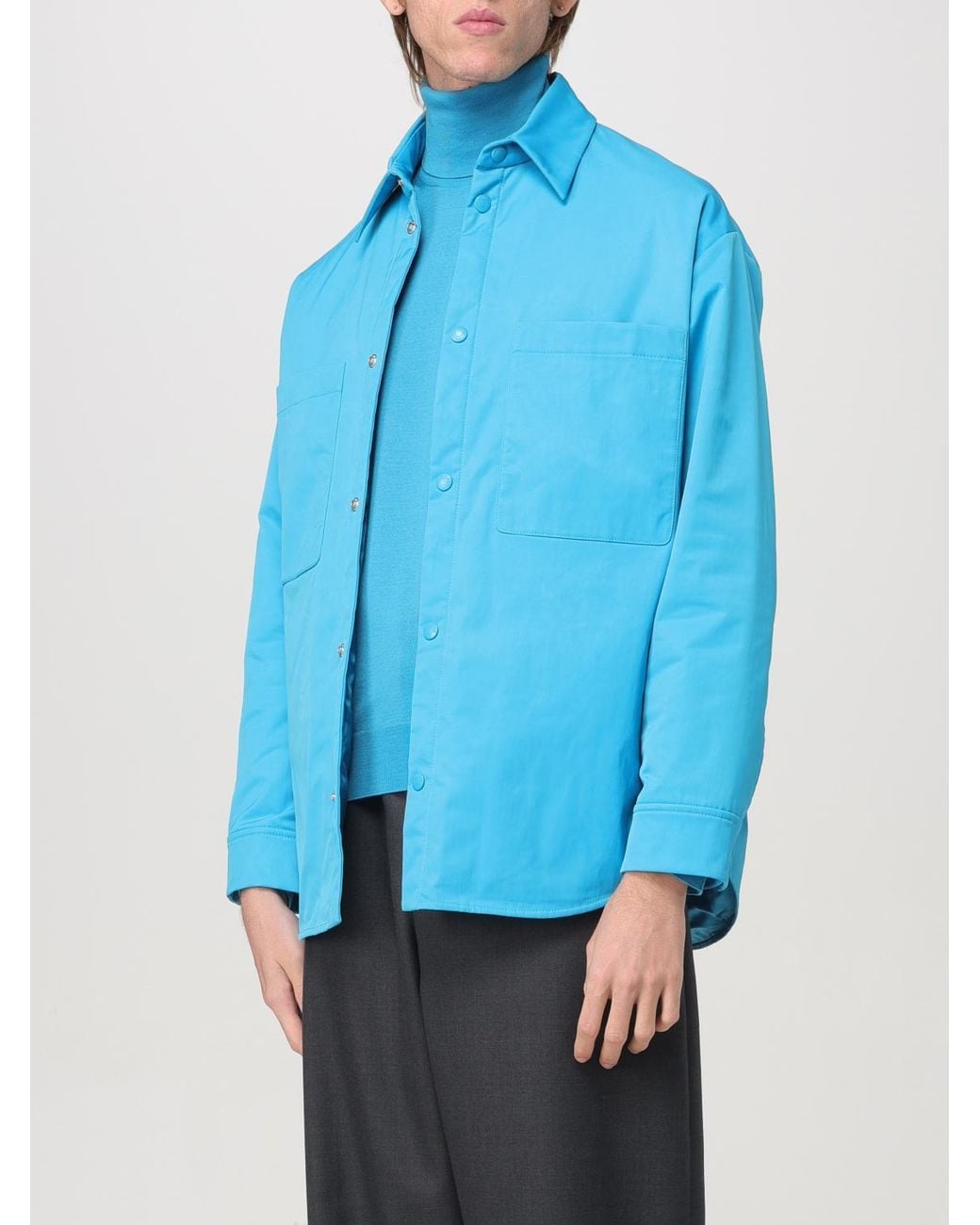 Valentino Blue Coat for men