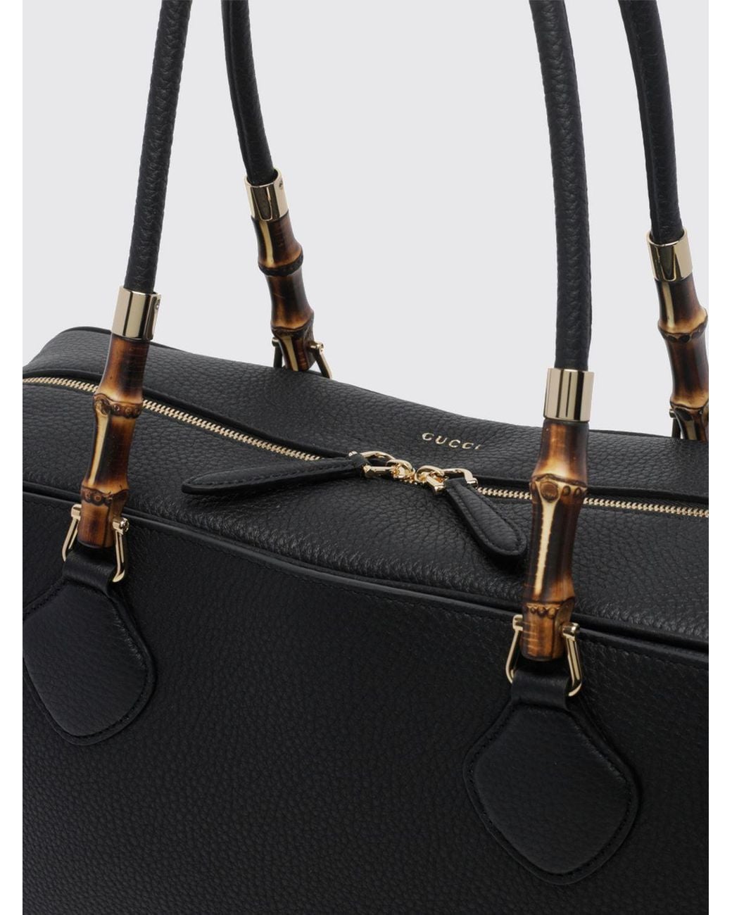 Borsa A Spalla Boston Grande di Gucci in Black