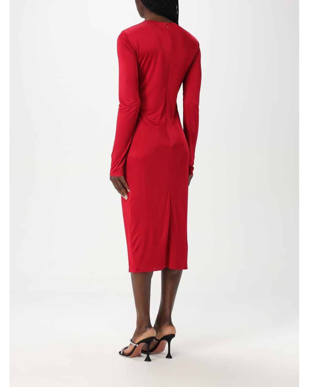 Versace Red Party Dresses