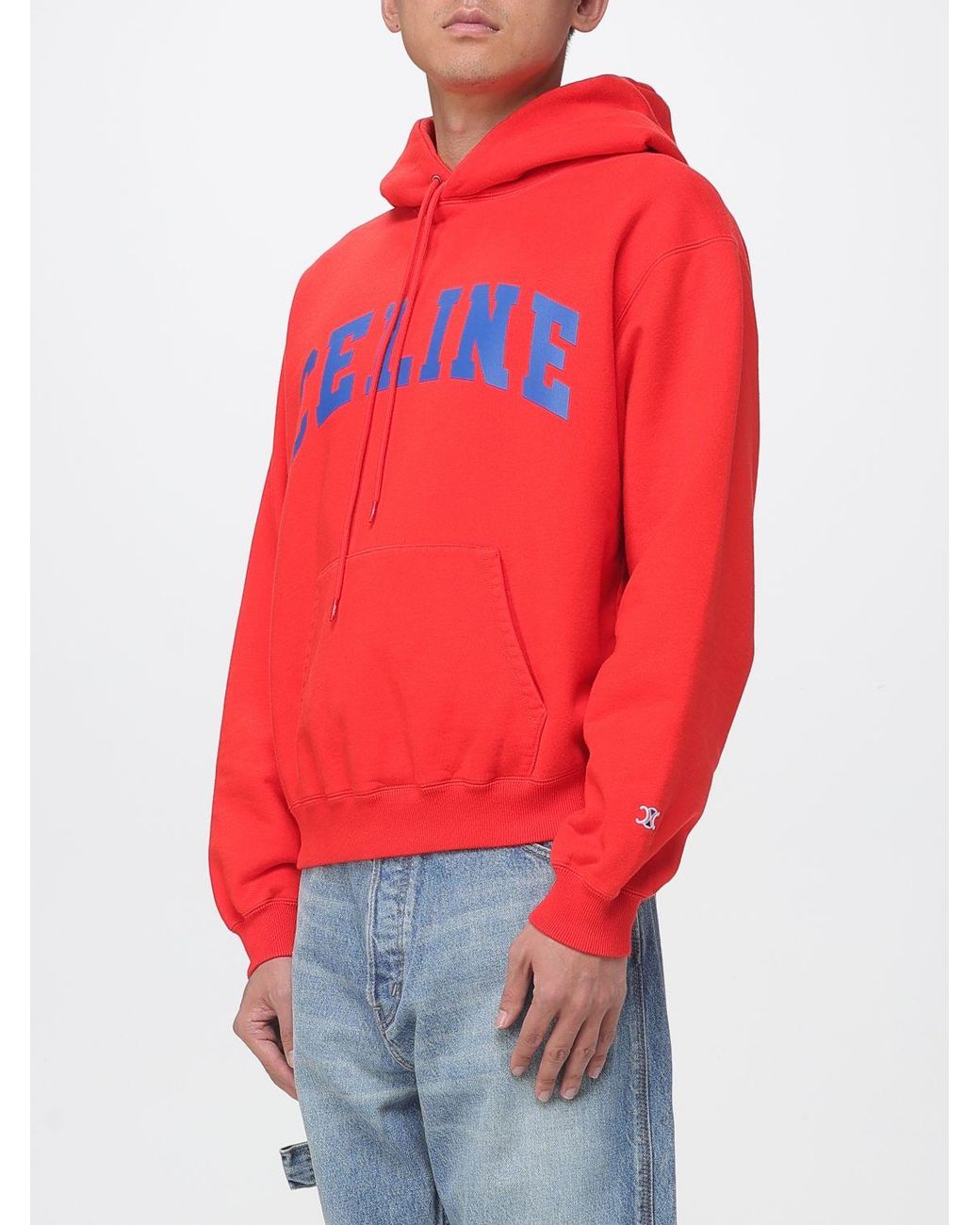 Céline Red Sweatshirt for men