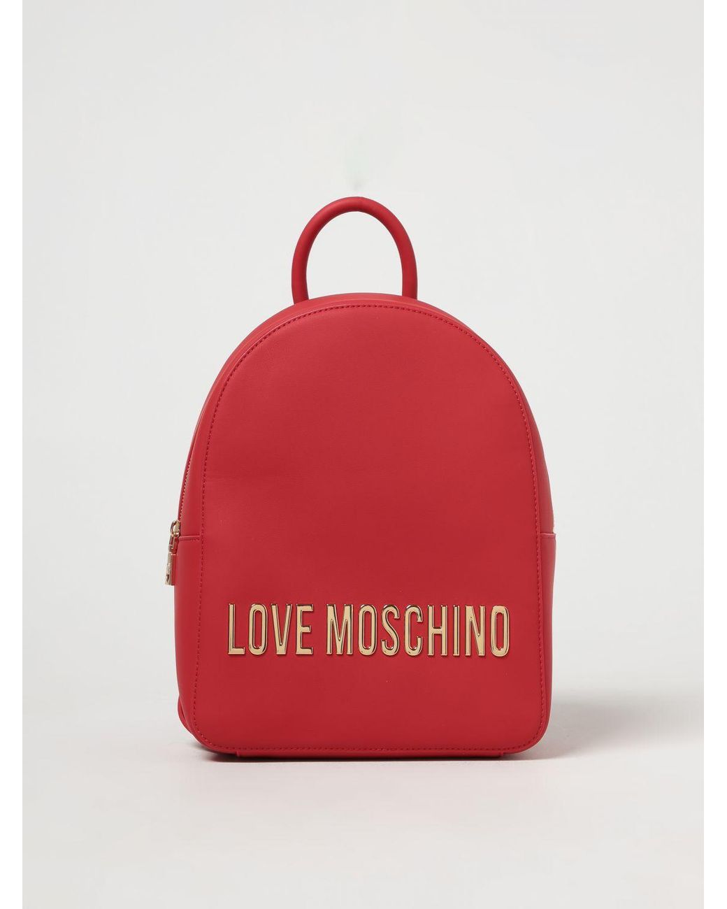 Love moschino hotsell red backpack