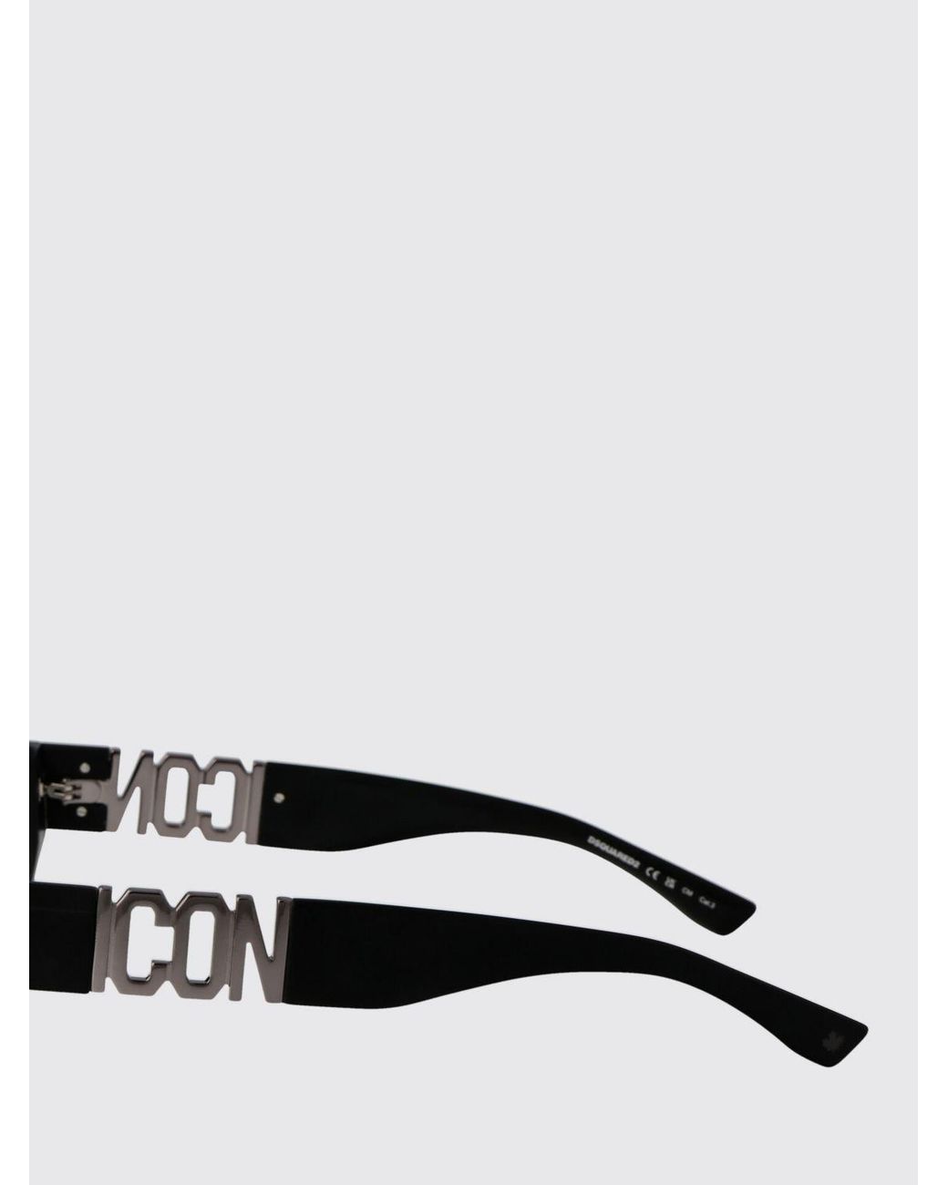 DSquared² Black Acetate Sunglasses for men