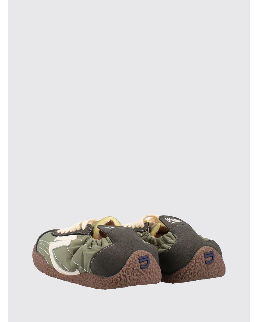 PURAAI Green Panther Vegan Sneakers