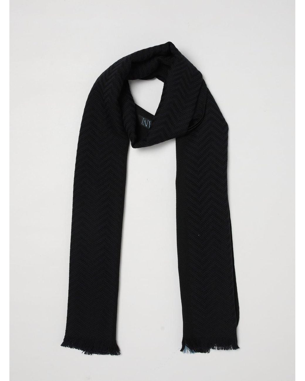 Emporio Armani Black Scarf for men