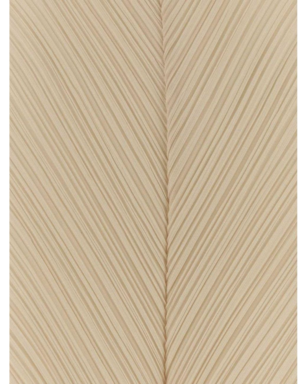 Pleats Please Issey Miyake Natural Dress