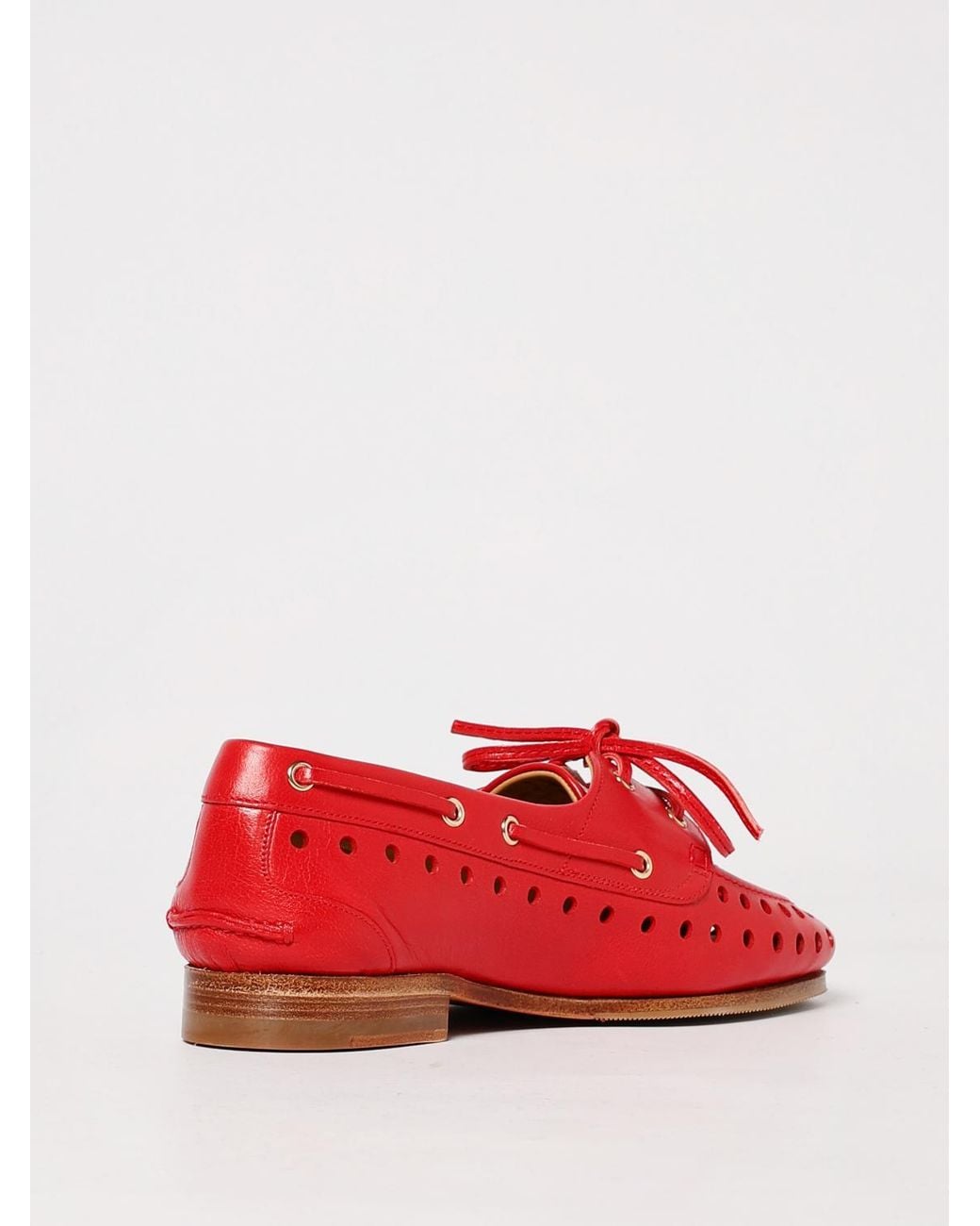 Bally Red Shoes