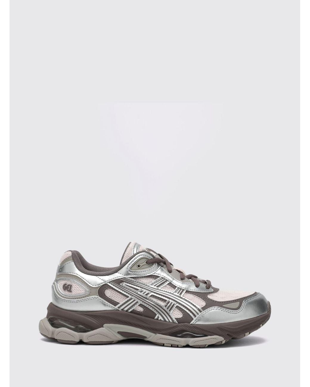 Asics White Gel-Nyc 2.0 Mesh And Synthetic Leather Sneakers With Gel Technology for men