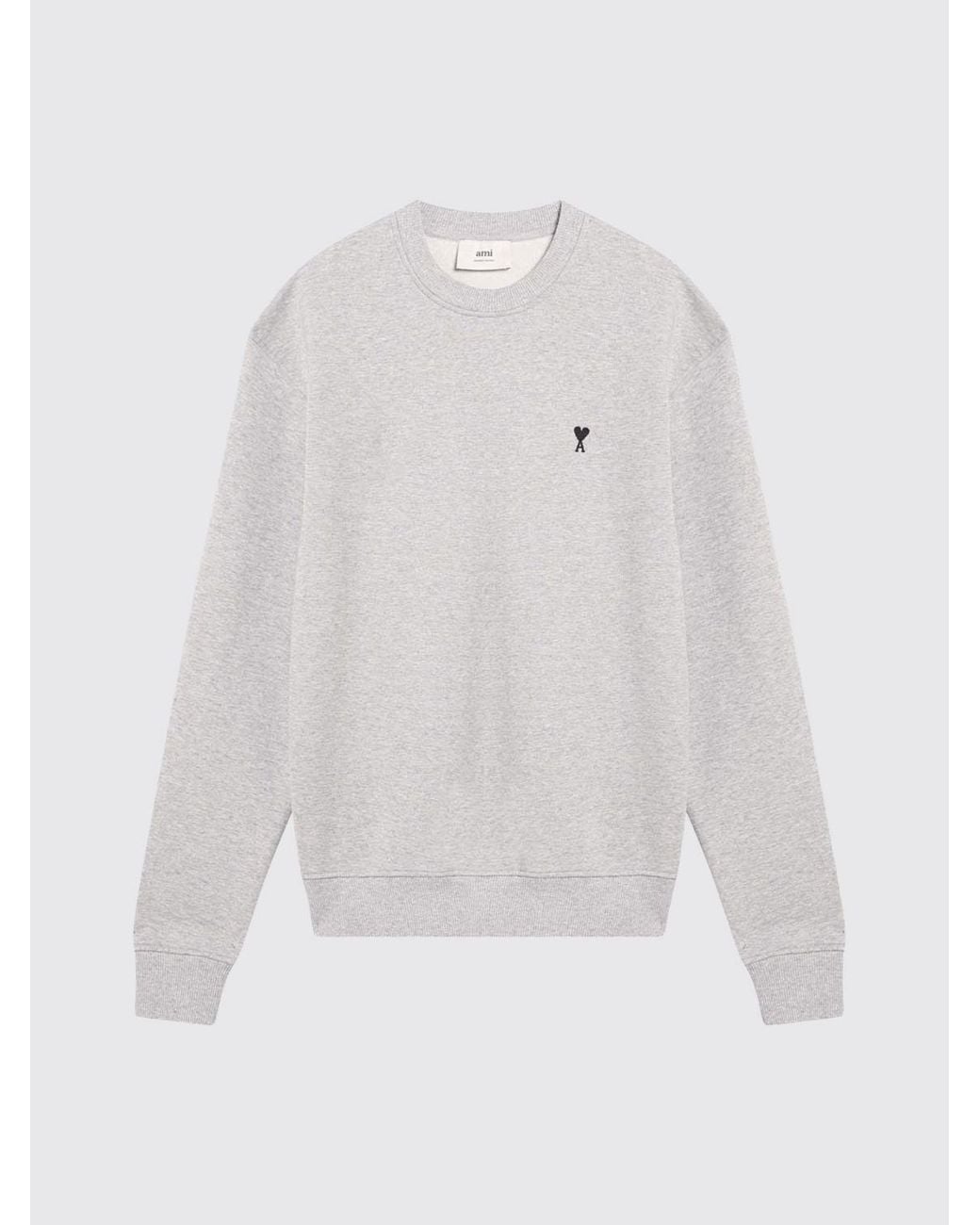 AMI Blue Crewneck Sweatshirt for men