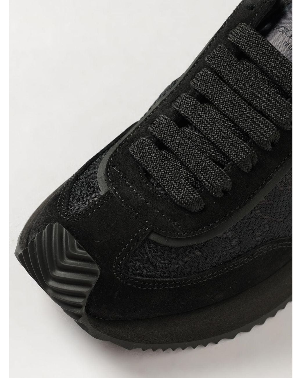 Dolce & Gabbana Black Dolce &Amp Gabbana Dg Cushion Monogram And Embroidery Low-Top Trainers