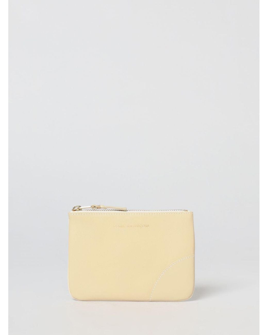 Comme des Garçons Natural Leather Wallet for men