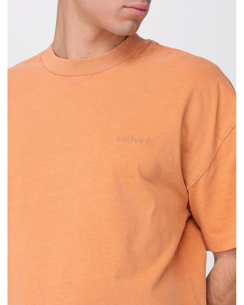 Carhartt Orange T-Shirt for men
