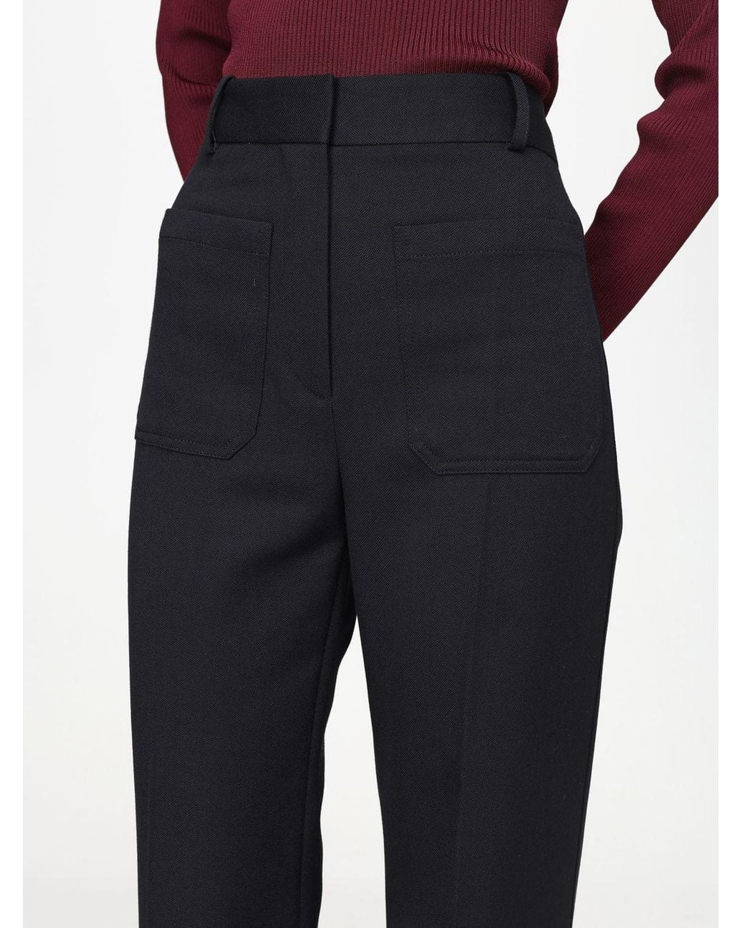 Victoria Beckham Black Pants