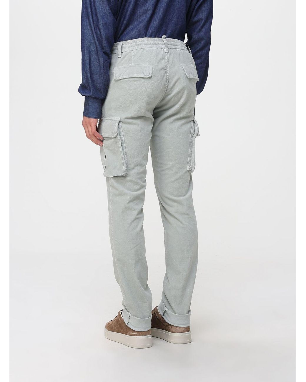 Mason's Blue Trousers for men