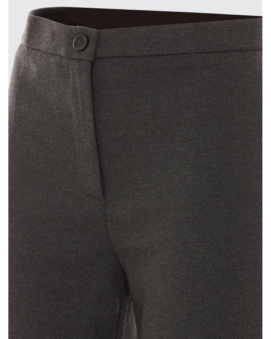 Pinko Black Hulka Flared Crêpe Mid-Rise Trousers
