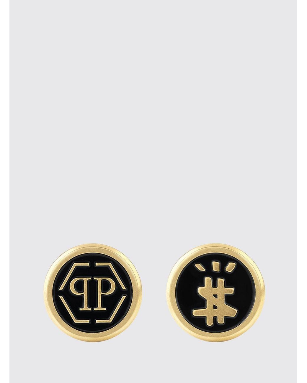 Philipp Plein Black Cufflinks for men