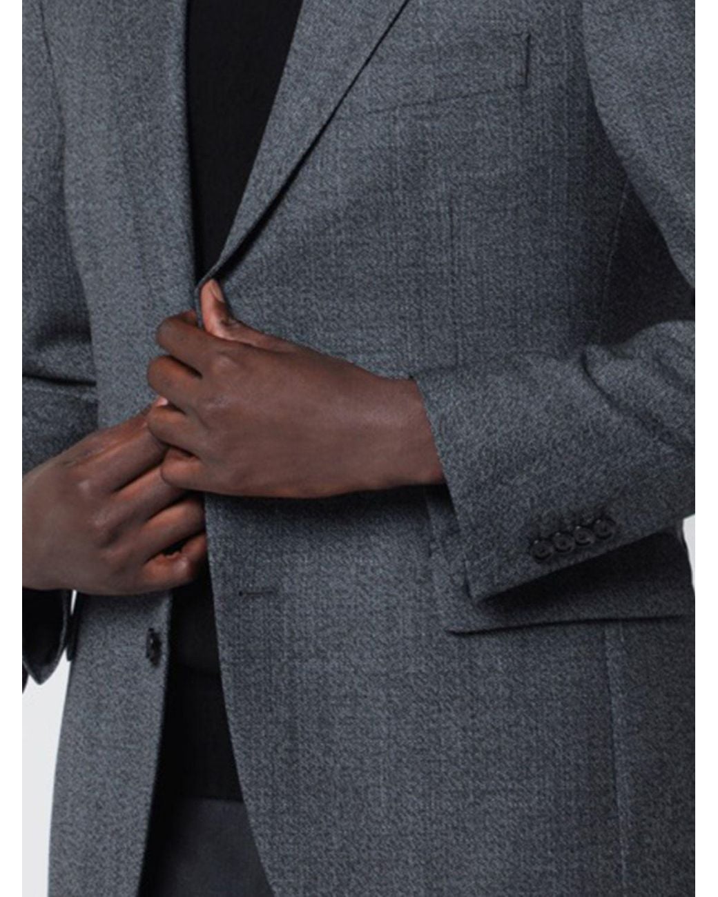 Lardini Black Jacket for men