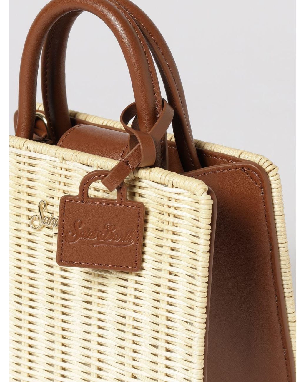 Mc2 Saint Barth Natural Leather Handbag
