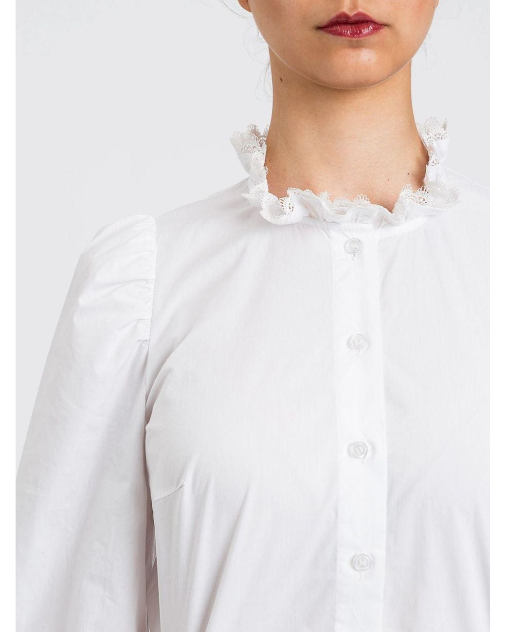 Twinset White Classic Cotton Shirt