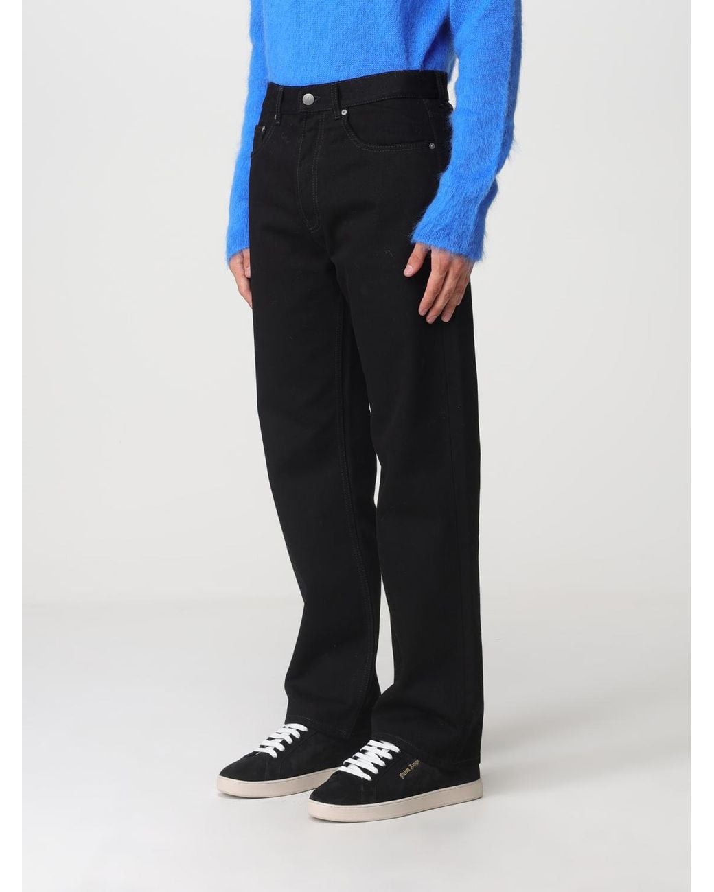 Palm Angels Blue Denim Jeans for men