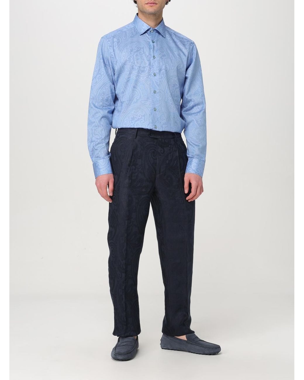 Etro Blue Shirt for men