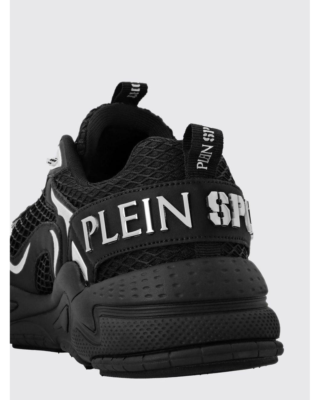 Philipp Plein Black Gen X.05 Mesh Sneakers for men
