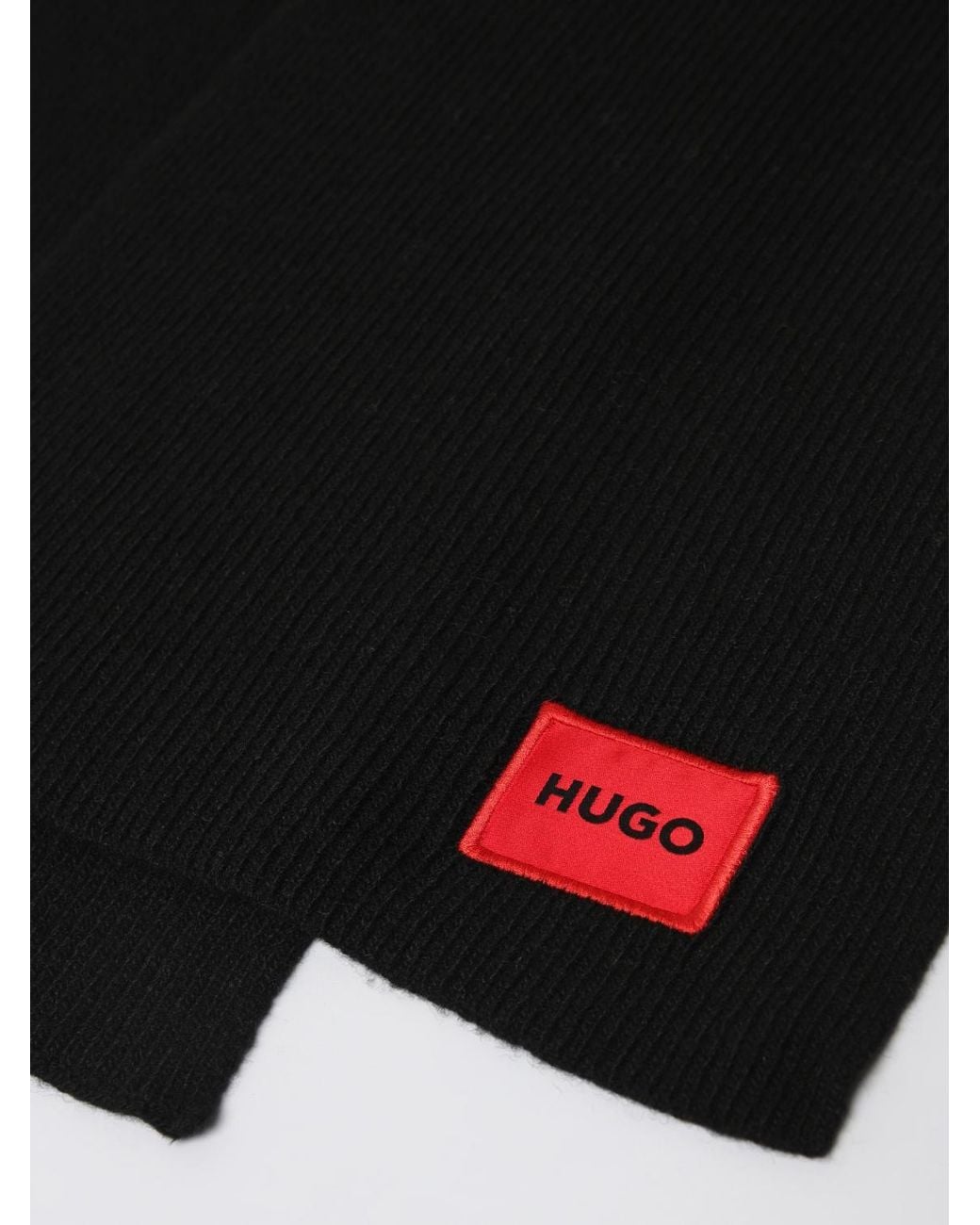 Sciarpa di HUGO in Black da Uomo