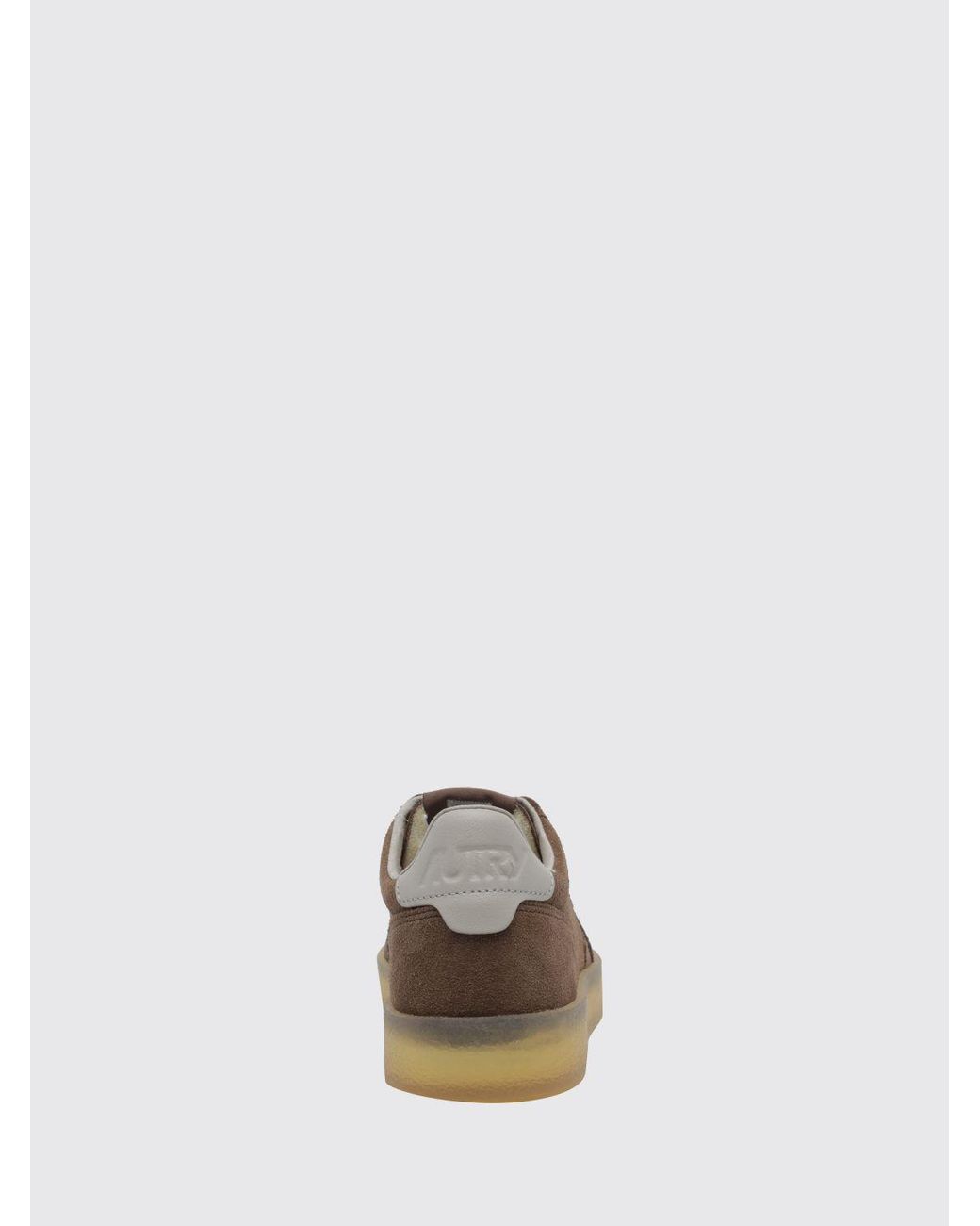 Autry Brown Medalist Low Sneakers for men