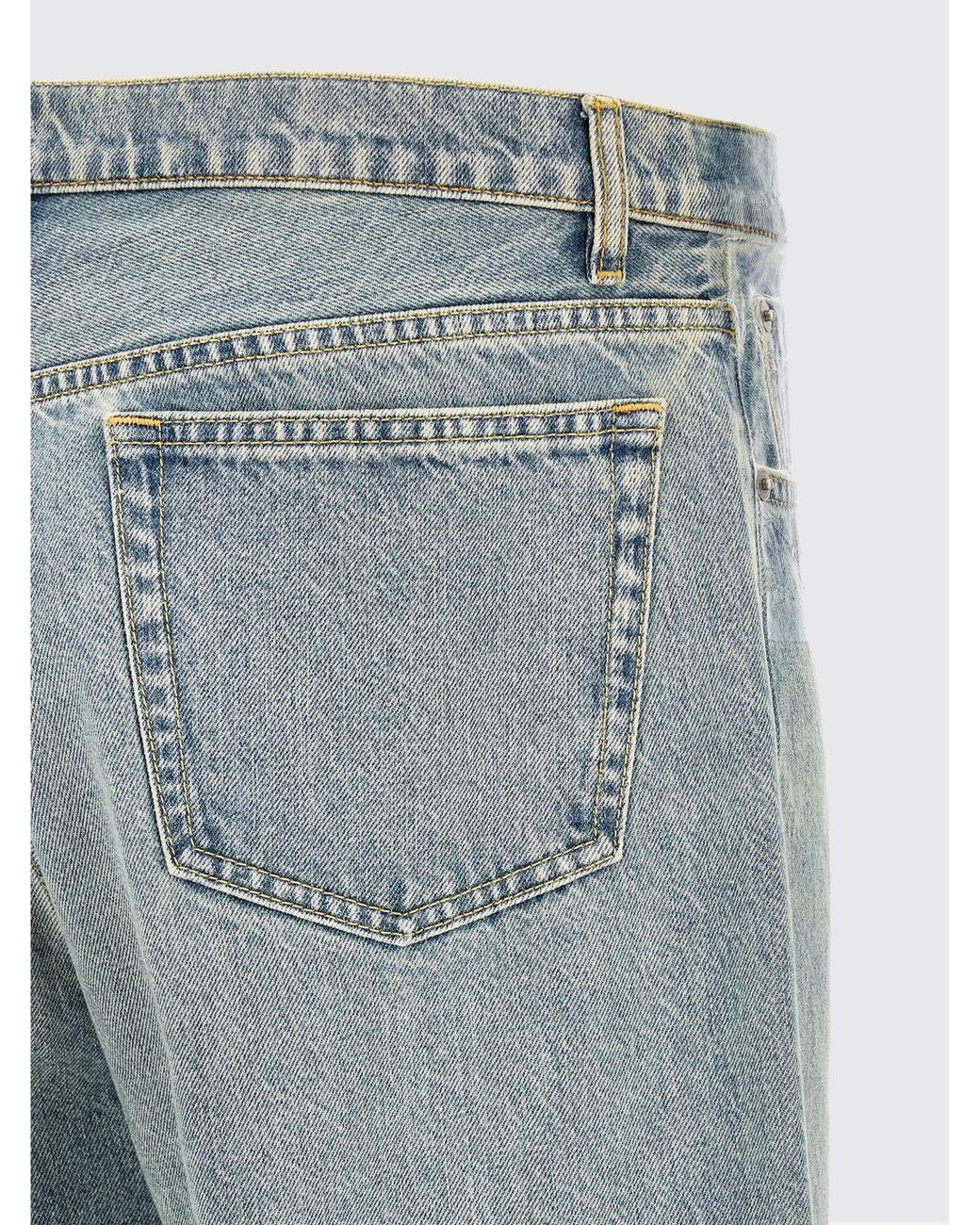 Maison Margiela Blue Straight Jeans for men