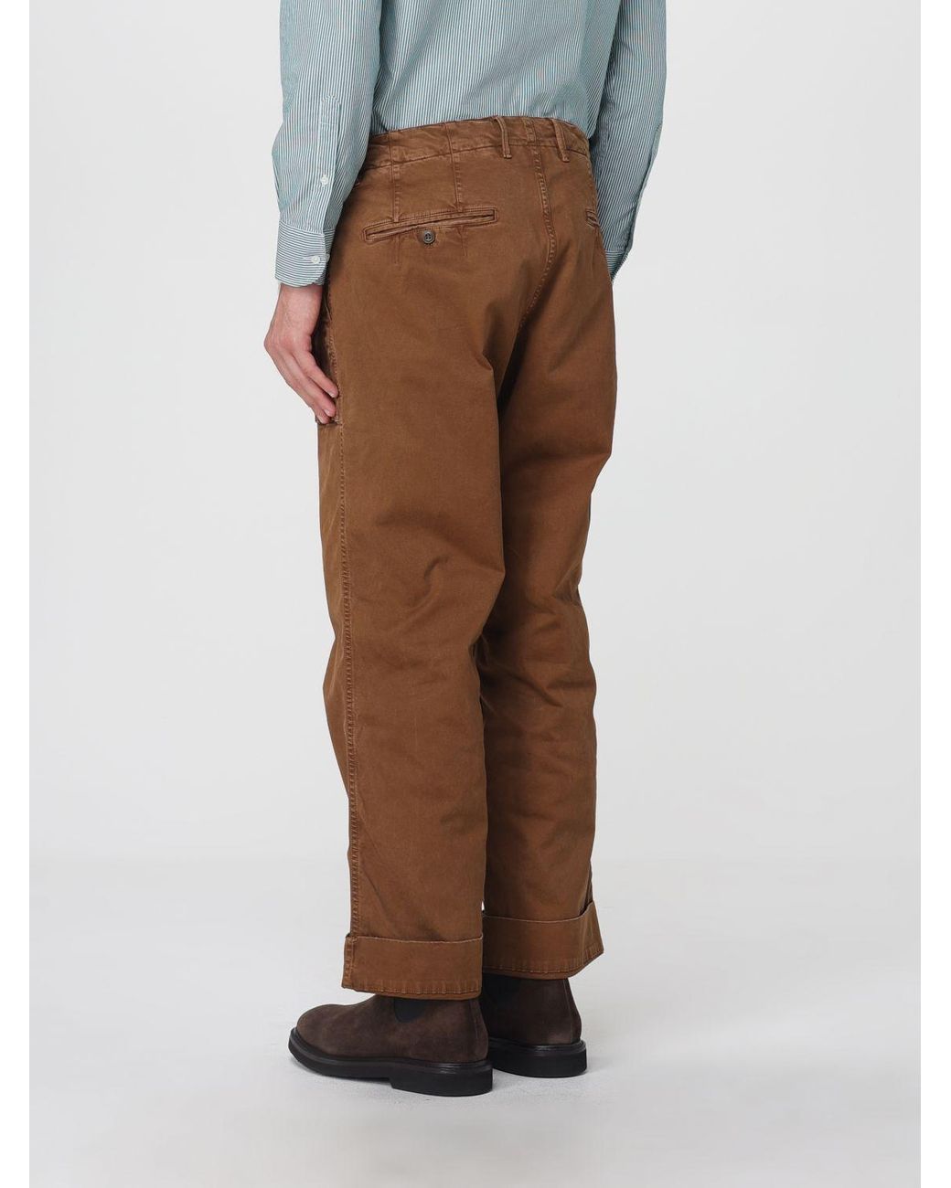 Mason's Brown Trousers for men