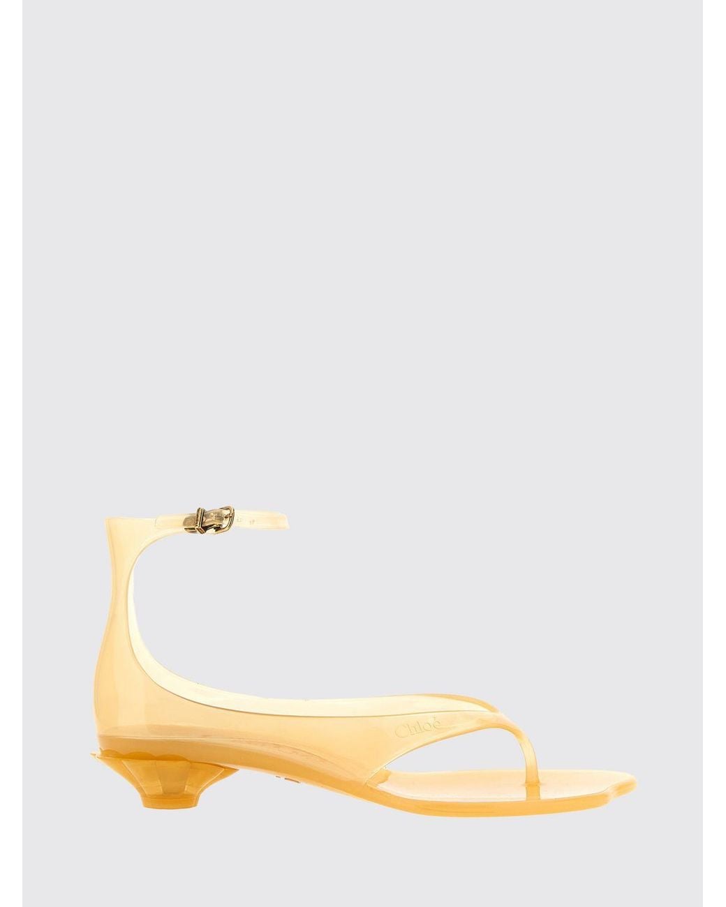 Chloé Brown ChloÉ Pvc Jelly Sandals