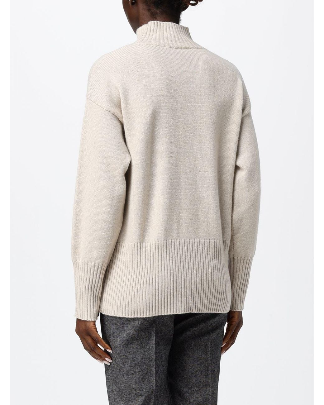 Kangra Natural Slim Fit Wool Roll Neck Jumper