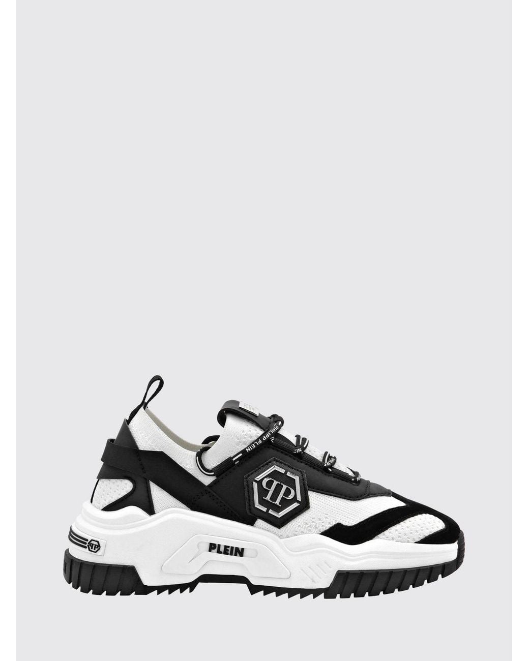 Philipp Plein White Low-Top Sneakers for men