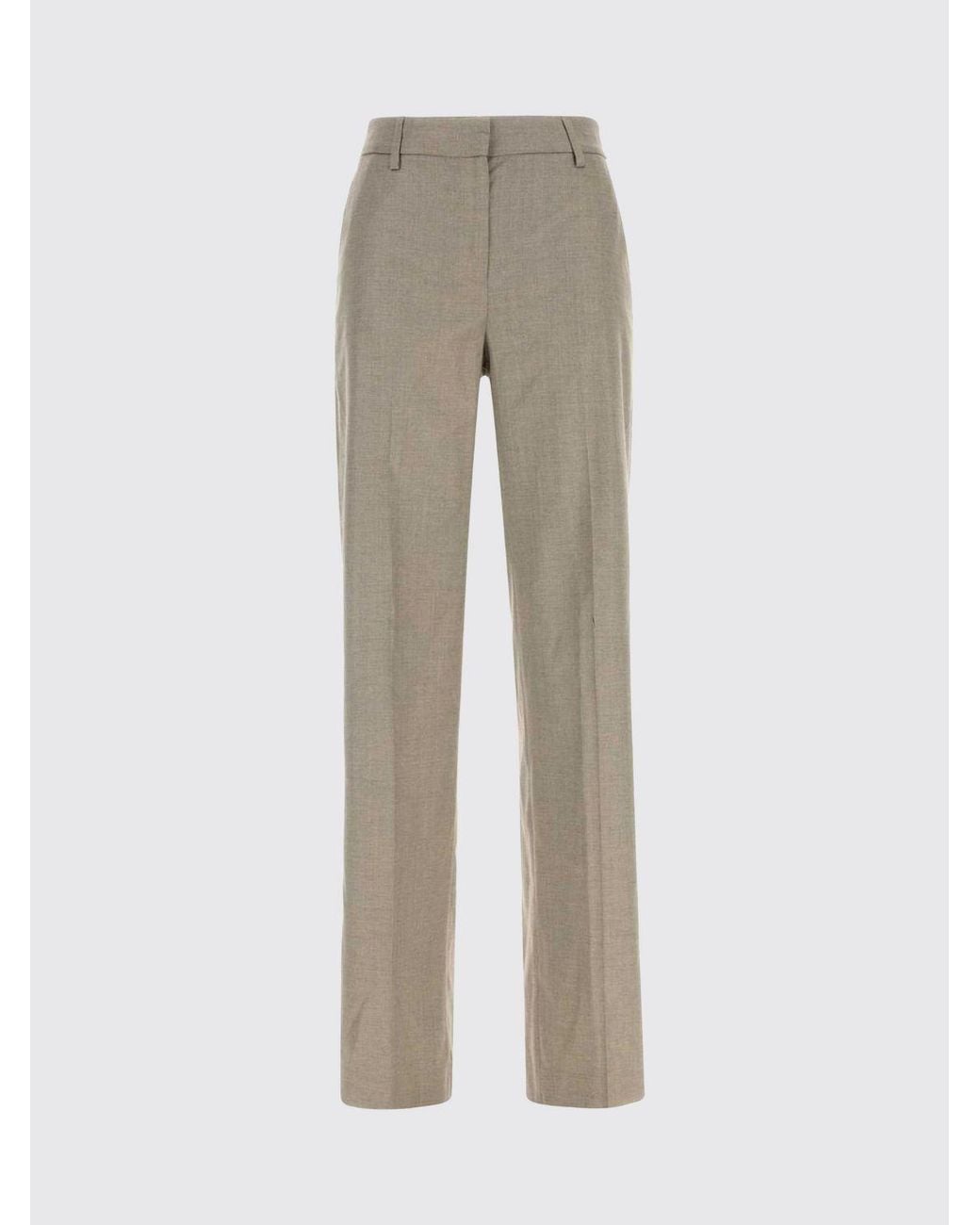 PT Torino Natural Mid-Rise Skinny Tailored Trousers