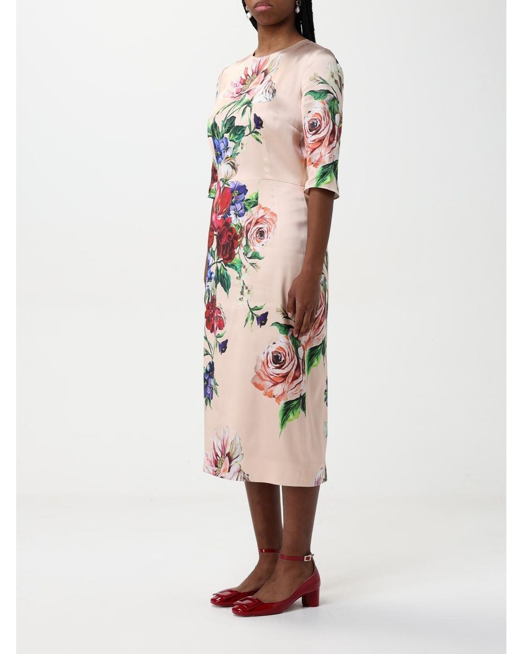Dolce & Gabbana White Dolce &Amp Gabbana Dress