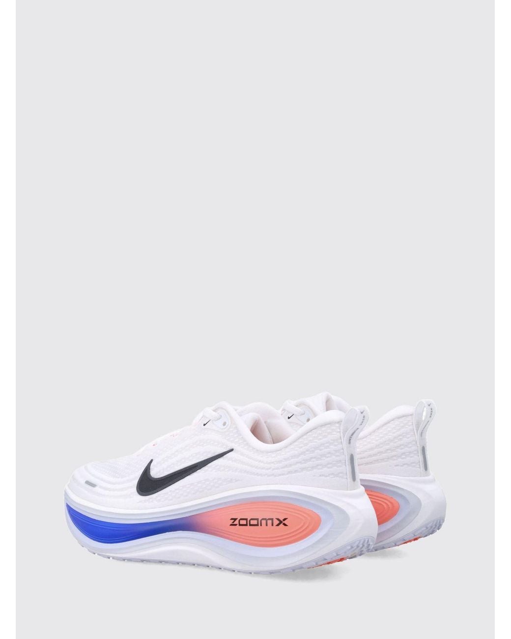 Nike White Vomero Plus Technical Mesh Sneakers With Cushioned Sole And Swoosh for men