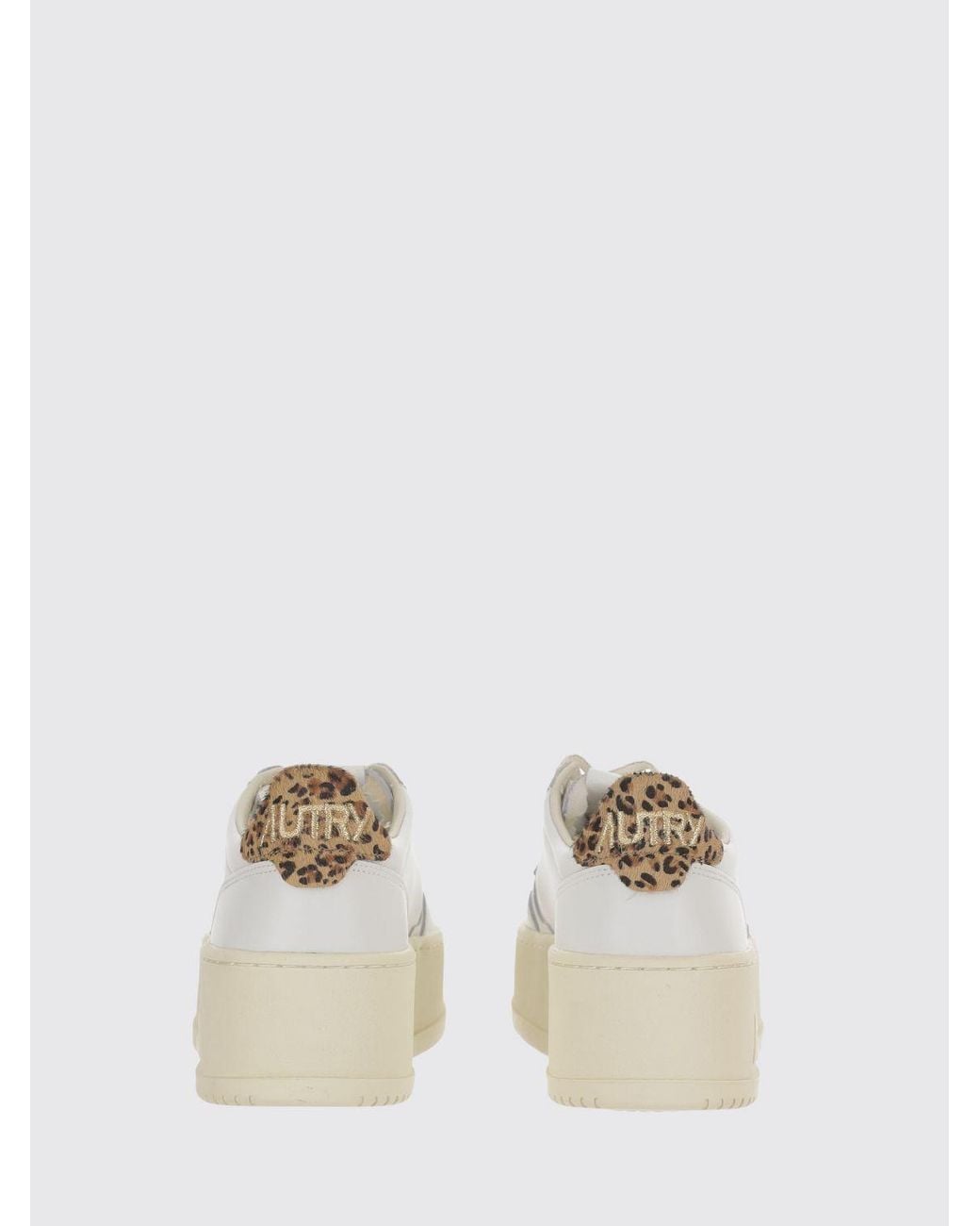 Autry Natural Medalist Platform Low Sneakers