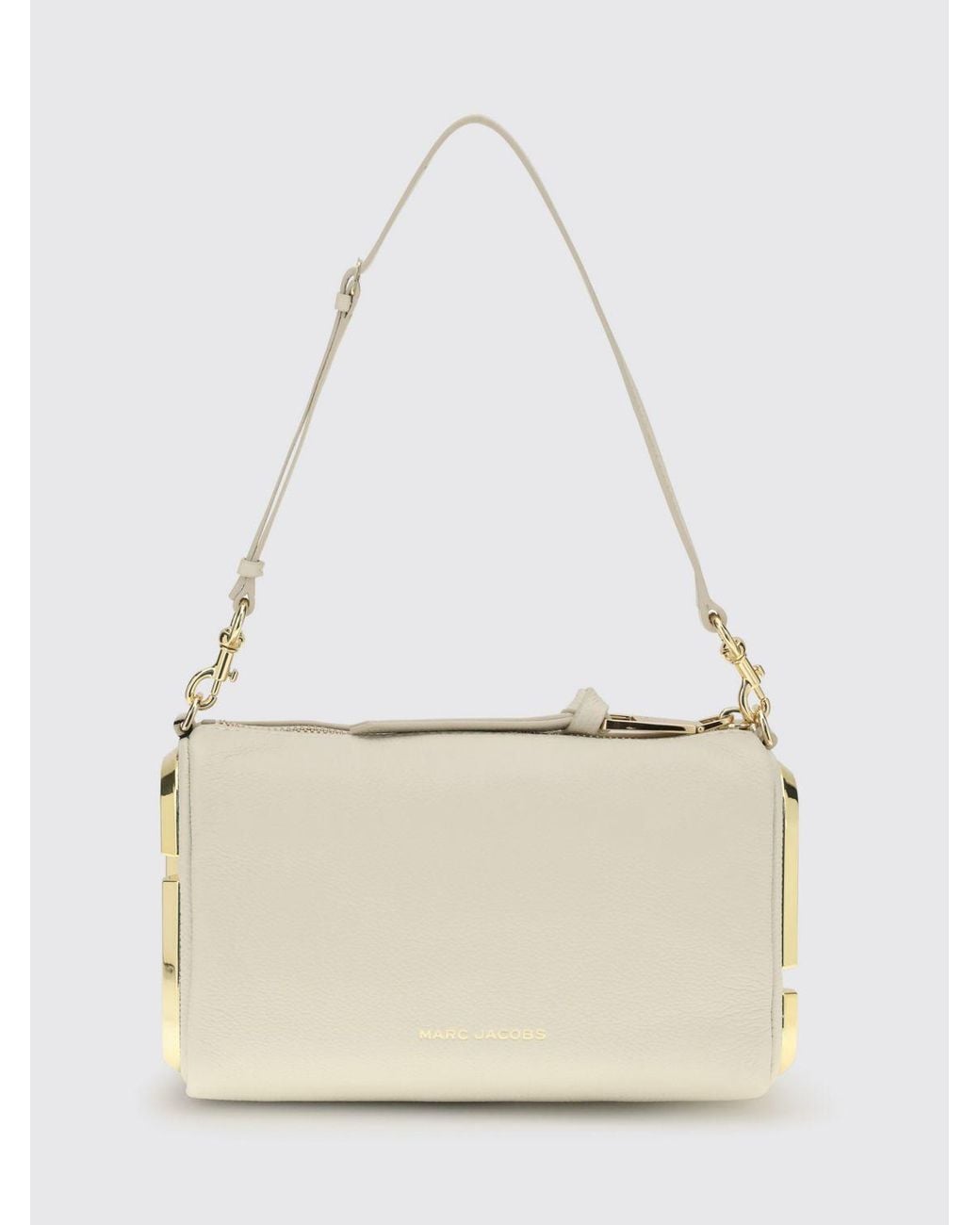 Marc Jacobs Natural The Snapshot Leather Bag