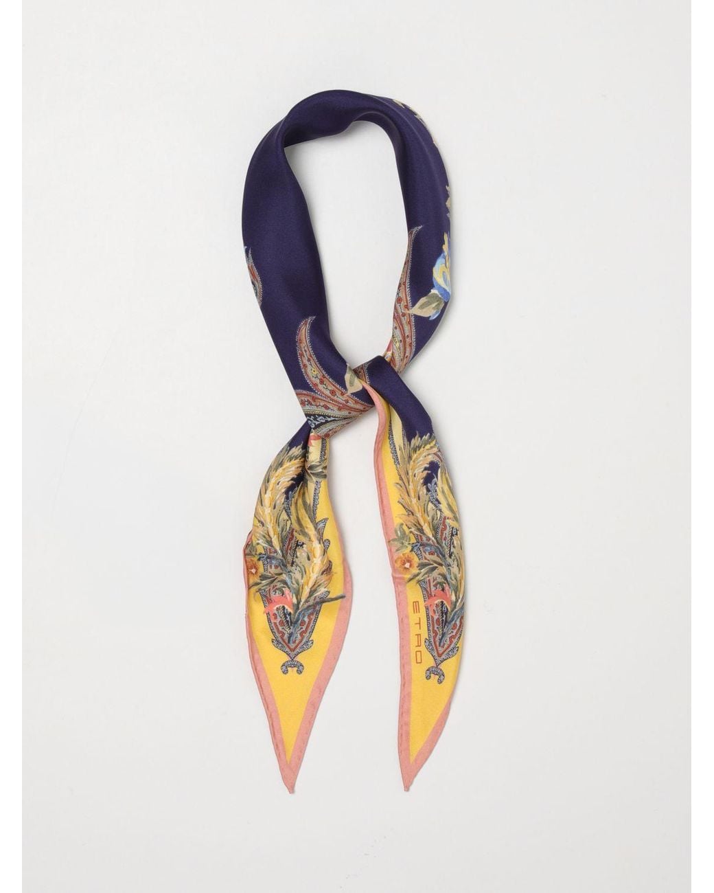 Etro Blue Scarf