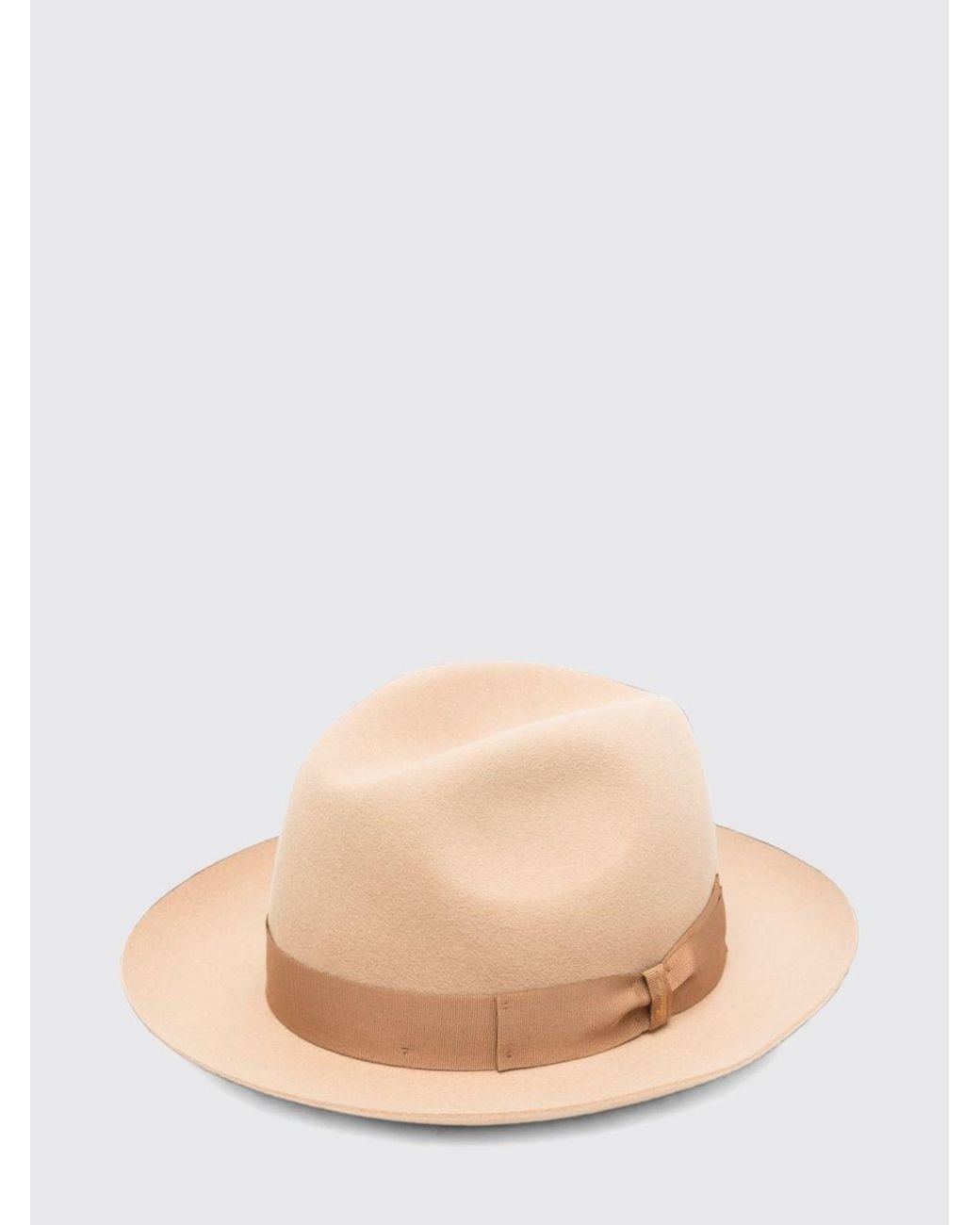 Cappello Uomo di Borsalino in Natural da Uomo