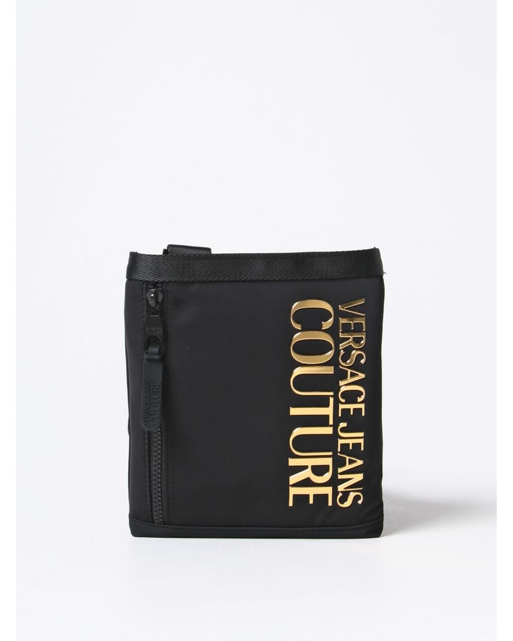 Versace Jeans Couture Black Shoulder Bag for men