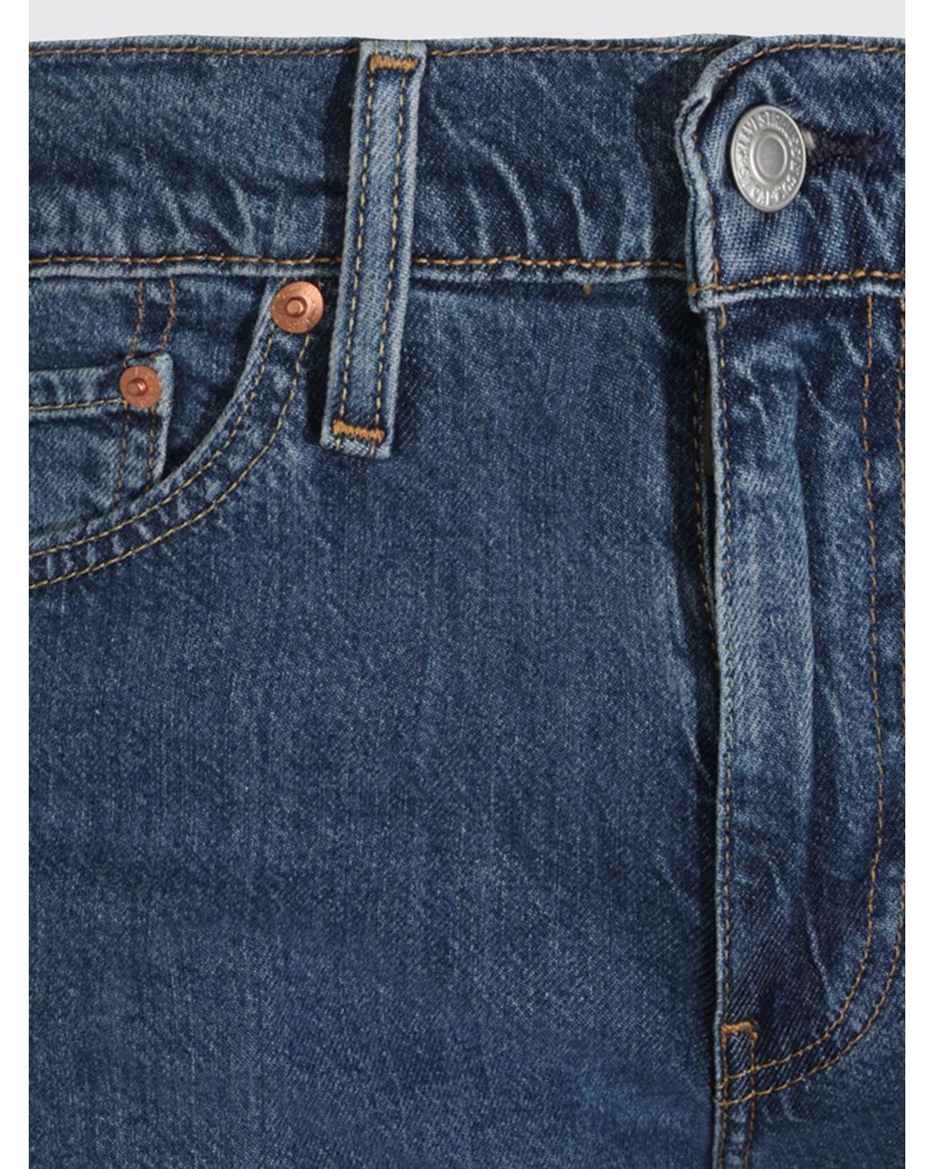 Levi's Blue 511 Slim Fit Mid-Rise Cotton Denim Jeans for men